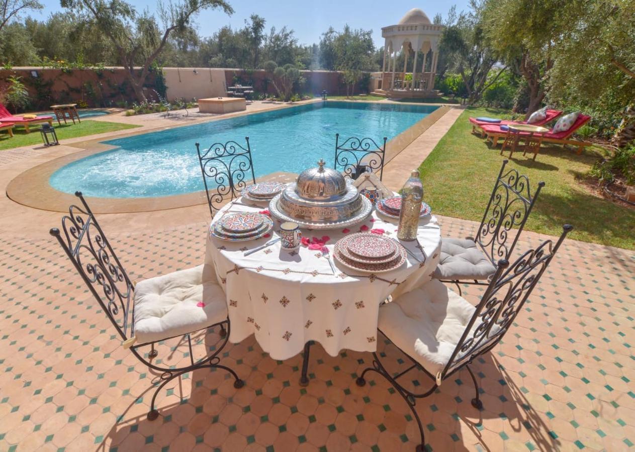 Villa Jnane Az Zatr Marrakesh Bagian luar foto